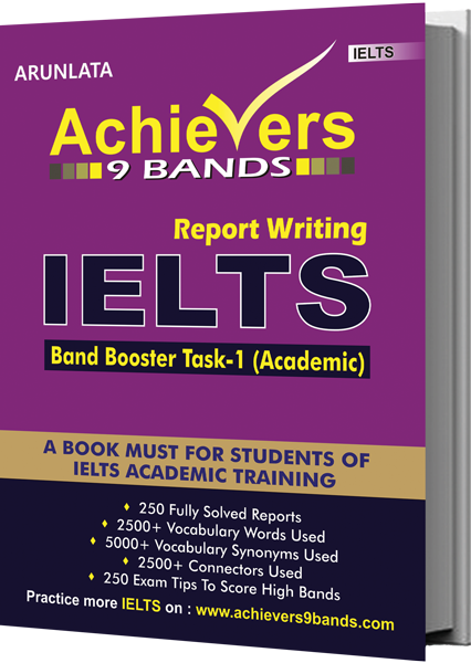 Achievers 9 Bands report writing IELTS band booster task - 1 is the latest book for the Academic module